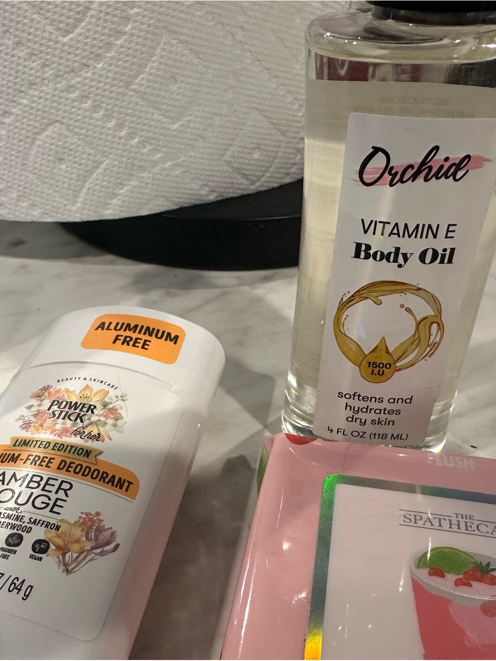 Toners, wipes, sanitizer, deodorant, and body oils - Picture 3 of 5